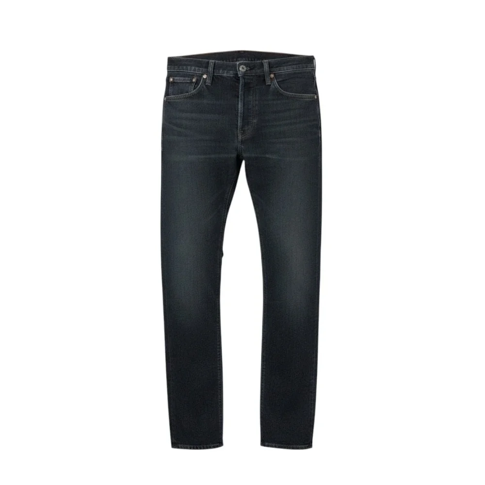 Levi Strauss Co 501 Mens W36 L34 Dark Wash Straight Fit Button Fly Jeans